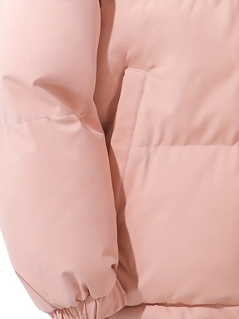 Gepolsterte Winterjacke mit Kapuze - Laura