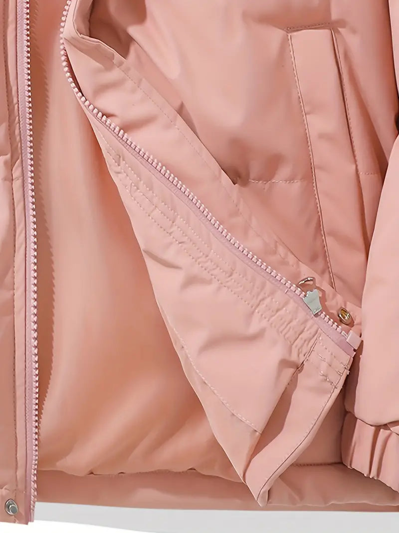 Gepolsterte Winterjacke mit Kapuze - Laura
