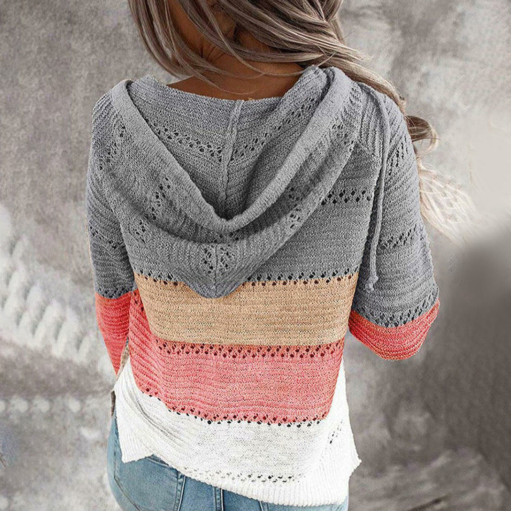 V-Ausschnitt Pullover – Emma Khaki