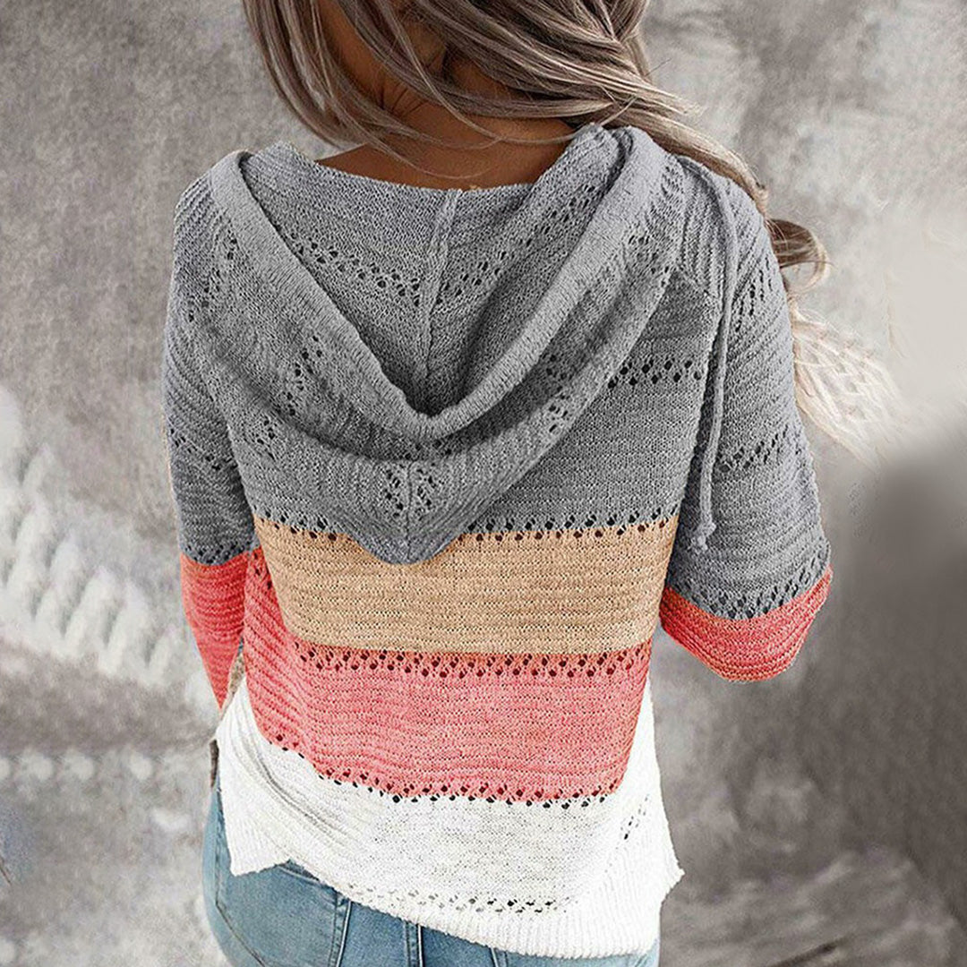 V-Ausschnitt Pullover – Emma Khaki