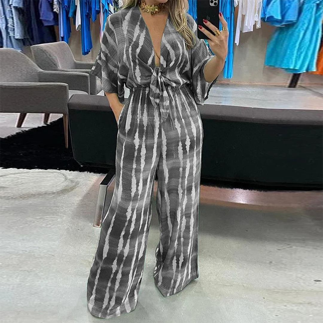 Grüner Modischer Jumpsuit - Sophie