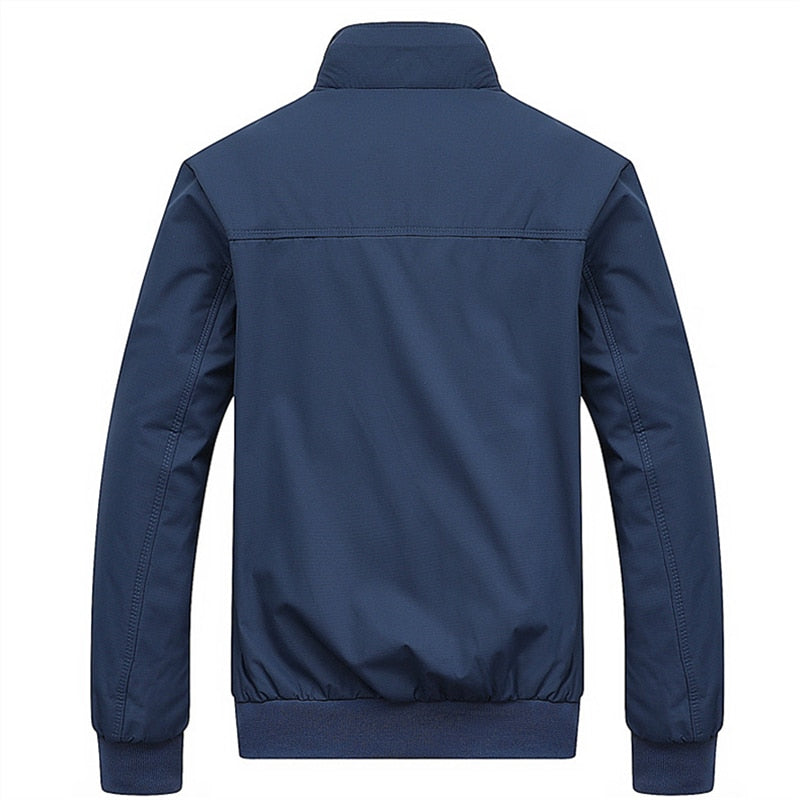 Graue Gefütterte Herrenjacke – Max