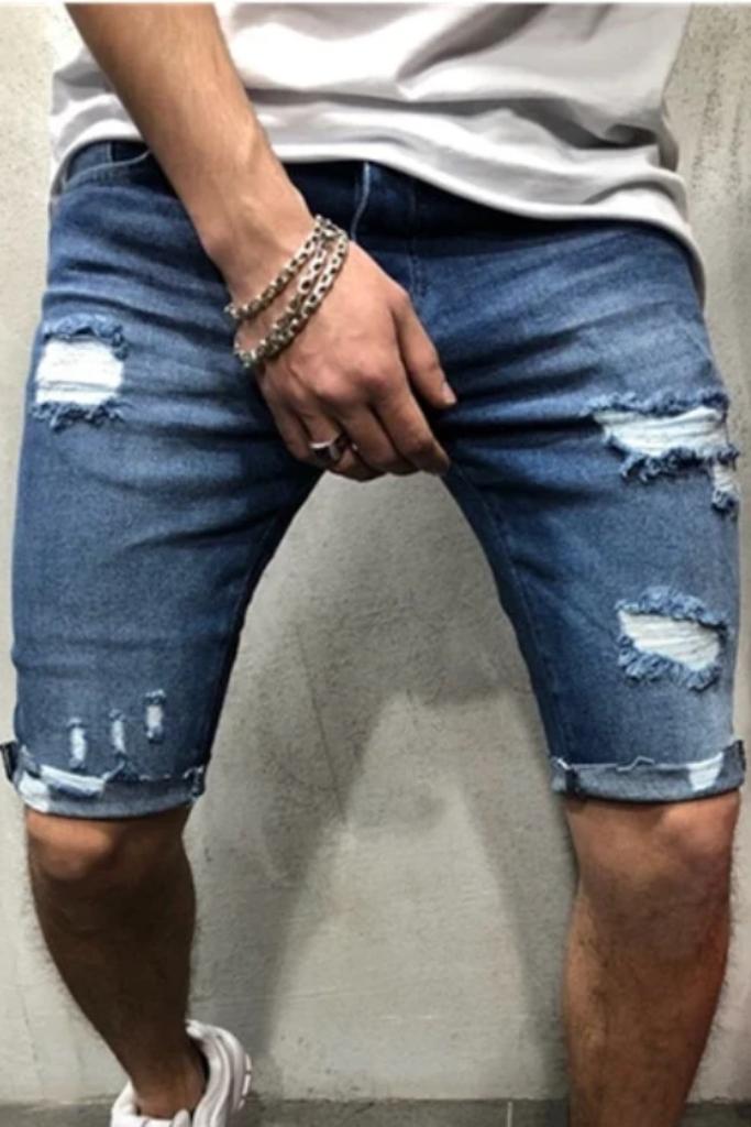 Blaue Herren Jeansshorts - Levi