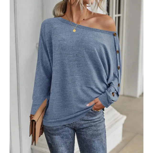 Schwarze Off-Shoulder Top - Mila