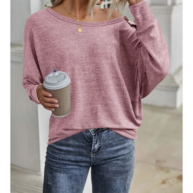 Schwarze Off-Shoulder Top - Mila