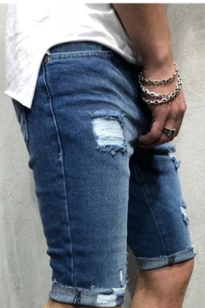 Blaue Herren Jeansshorts - Levi