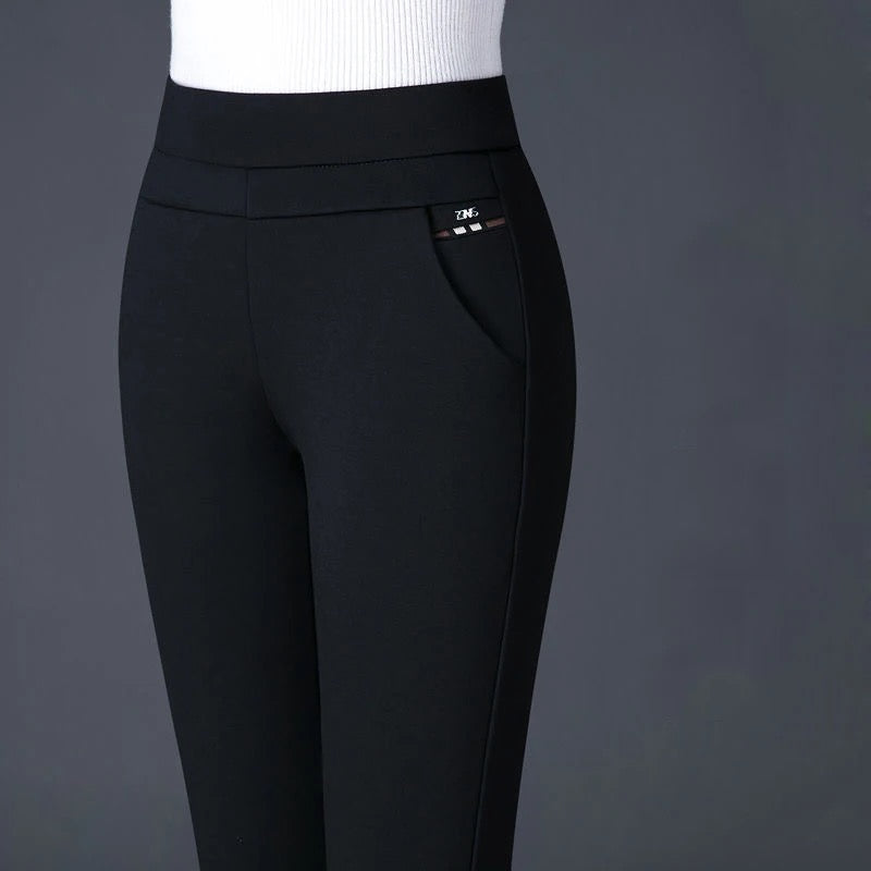 Zara - Schwarze Stretch-Damenhose für ultimativen Komfort