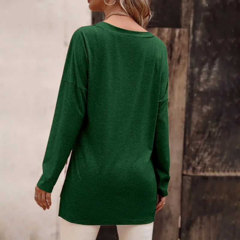 Grünes Damenshirt - Iris