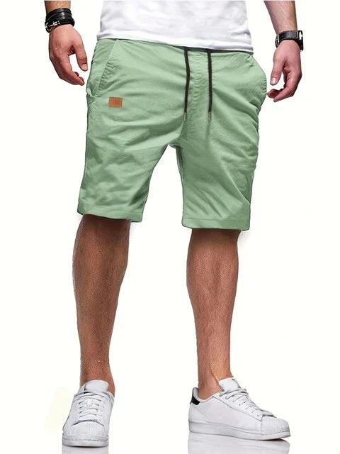 Kaye - Lässige Khaki-Cargoshorts