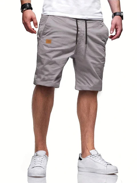 Kaye - Lässige Khaki-Cargoshorts