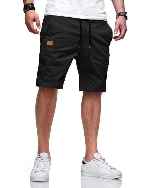 Kaye - Lässige Khaki-Cargoshorts