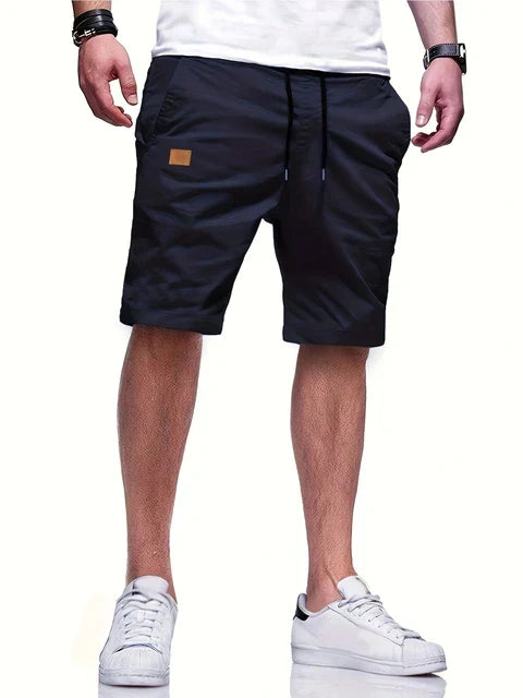 Kaye - Lässige Khaki-Cargoshorts