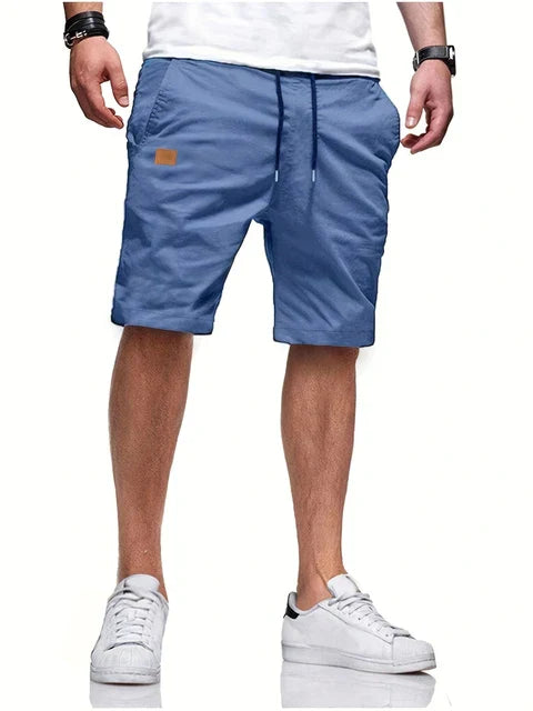 Kaye - Lässige Khaki-Cargoshorts