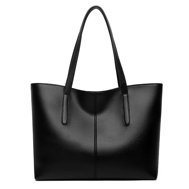 Ava - Große Schwarze Damenhandtasche