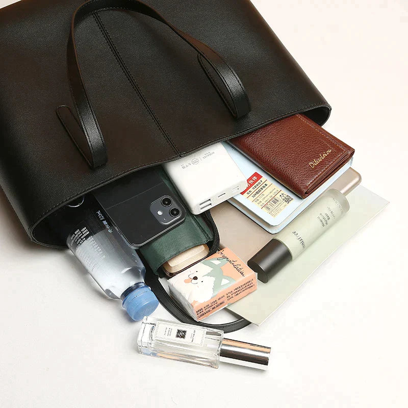 Ava - Große Schwarze Damenhandtasche