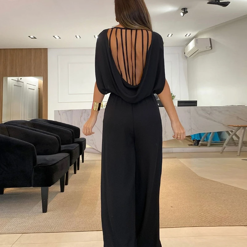 Blauer Sommer-Overall - Jana