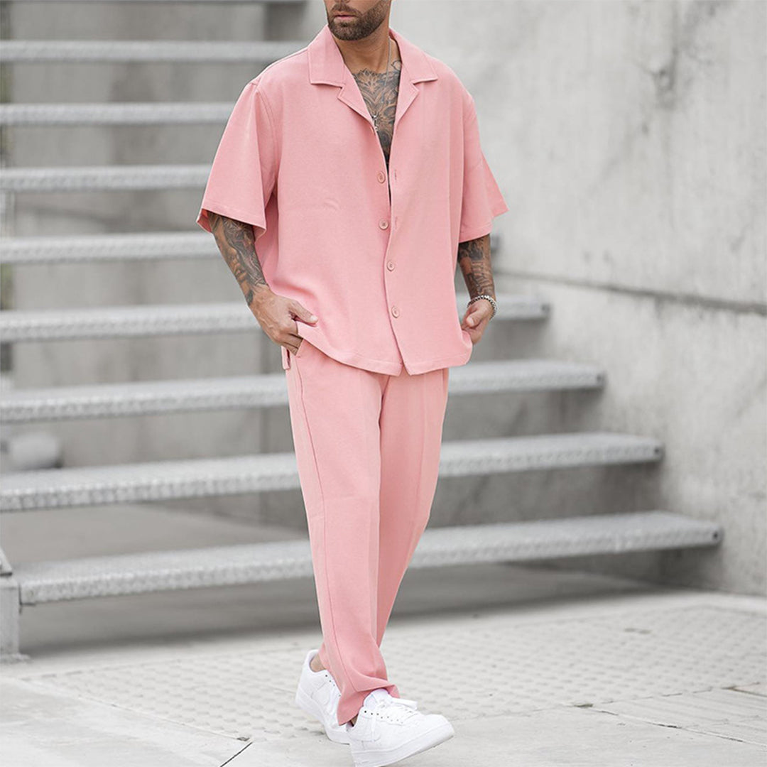 Milo - Rosa Casual Herrenset