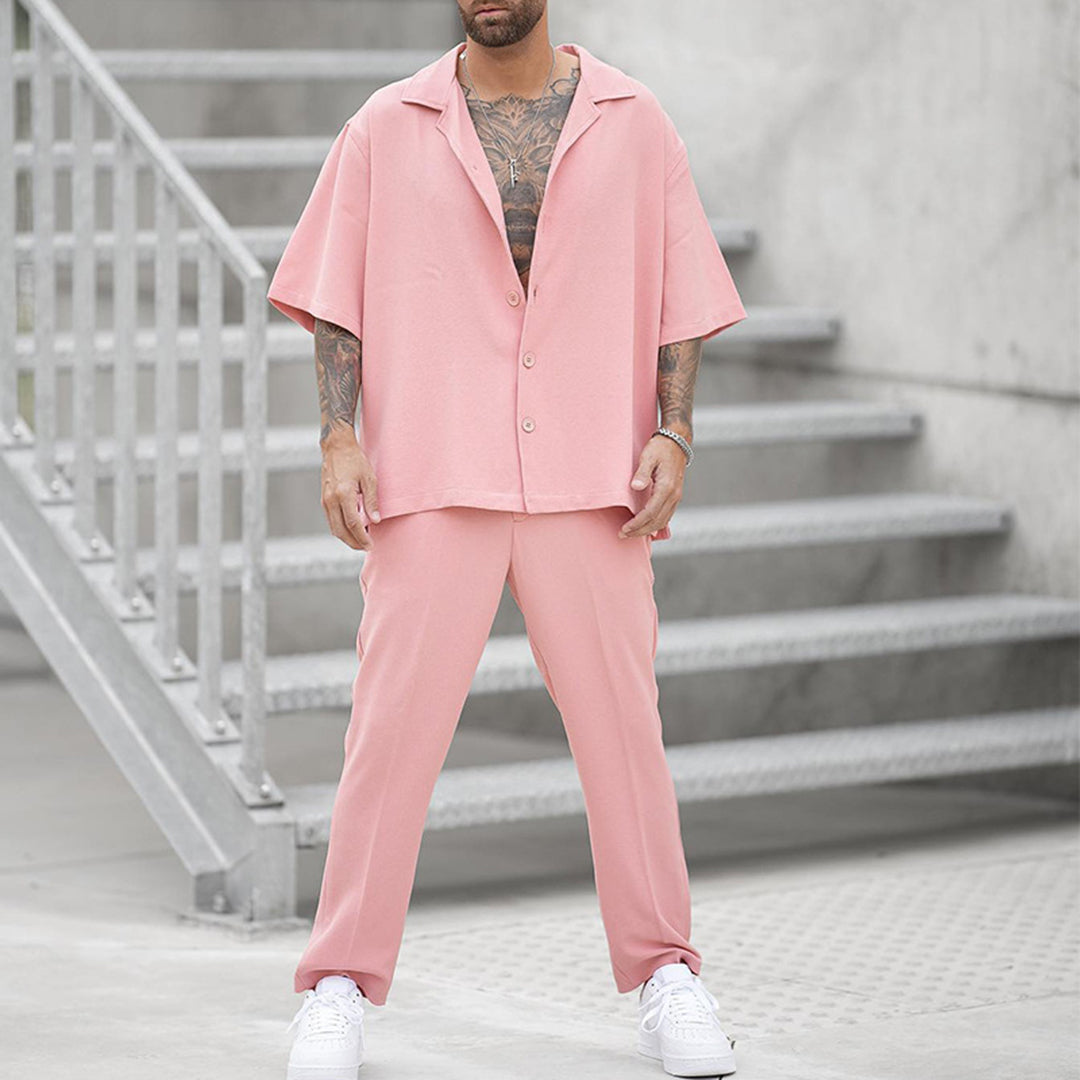 Milo - Rosa Casual Herrenset