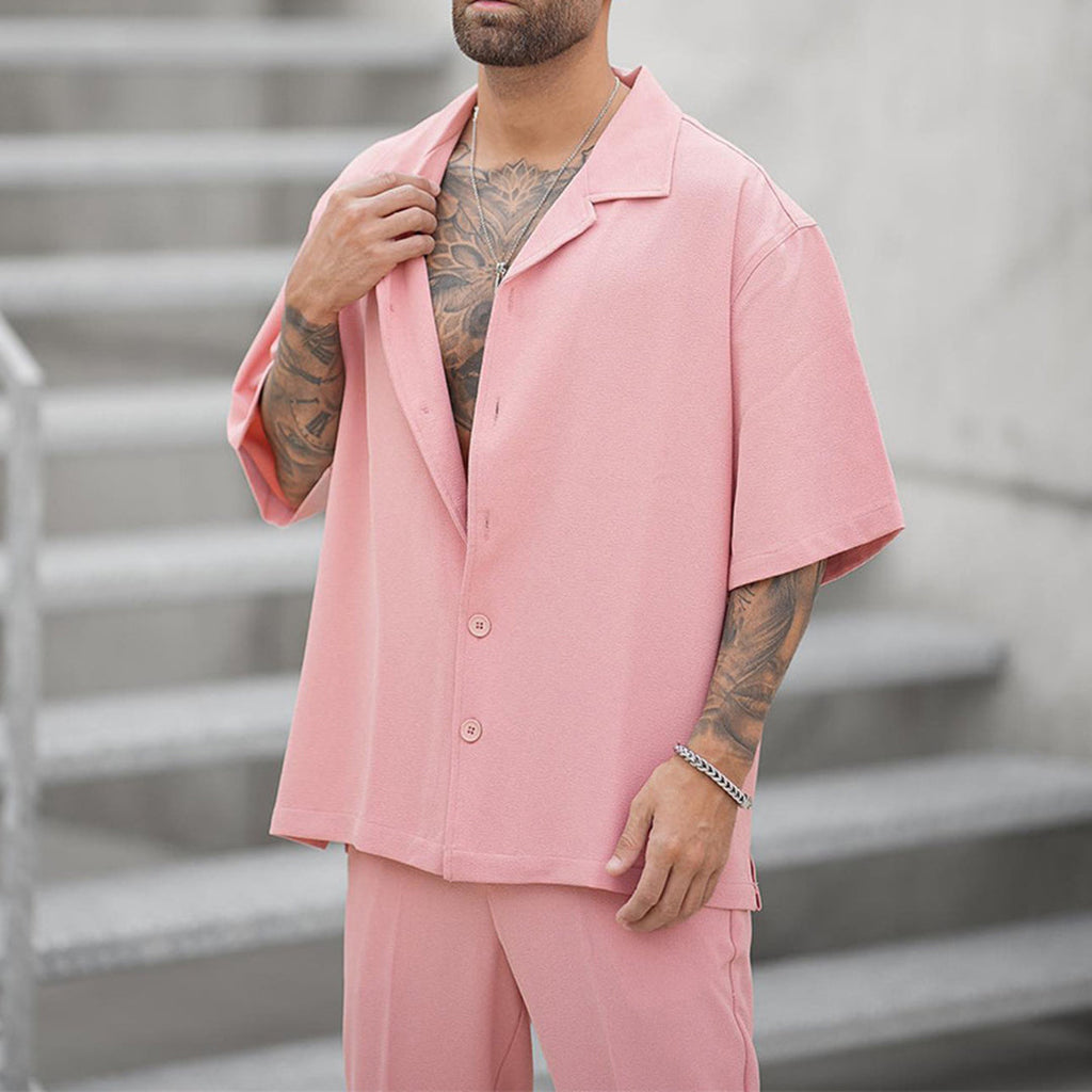 Milo - Rosa Casual Herrenset