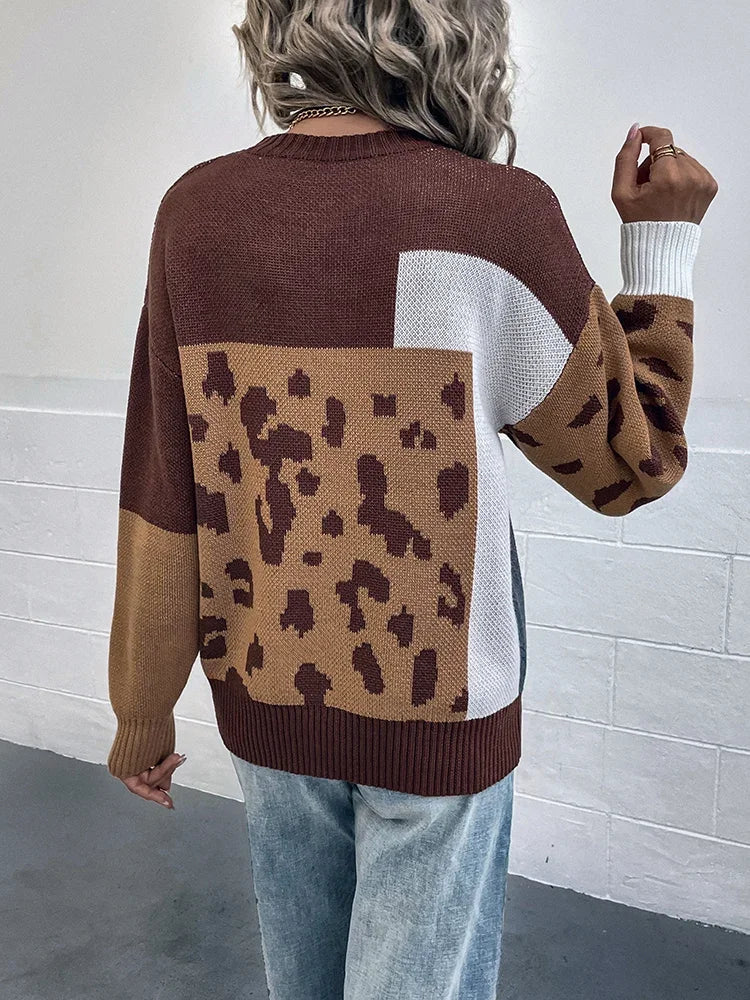 Vintage Leo Pullover Schwarz - Mila