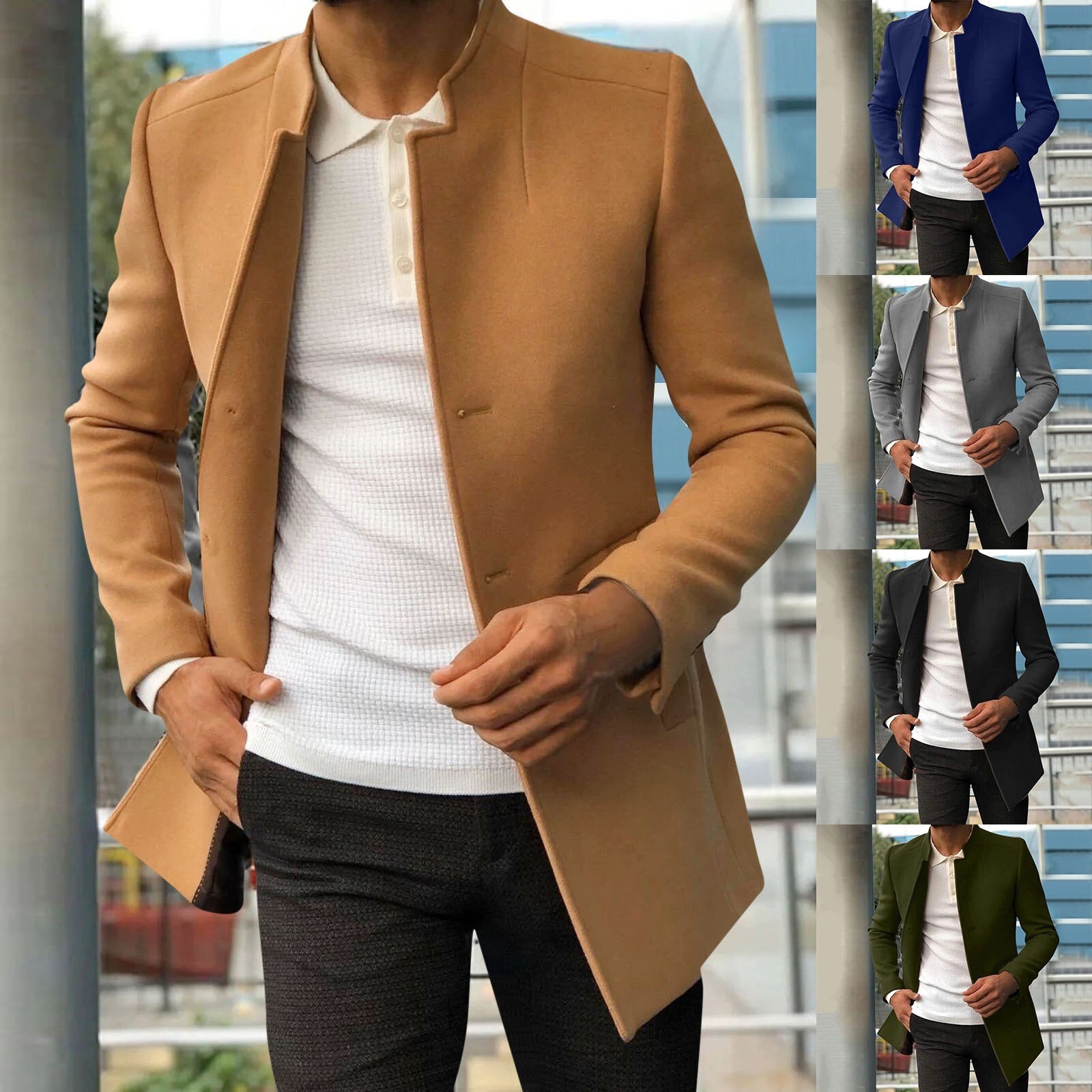 Logan - Stilvolle Braune Herrenjacke