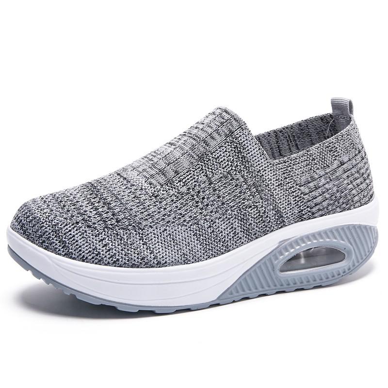 Cecile - Beige Mesh Sportliche Sneakers