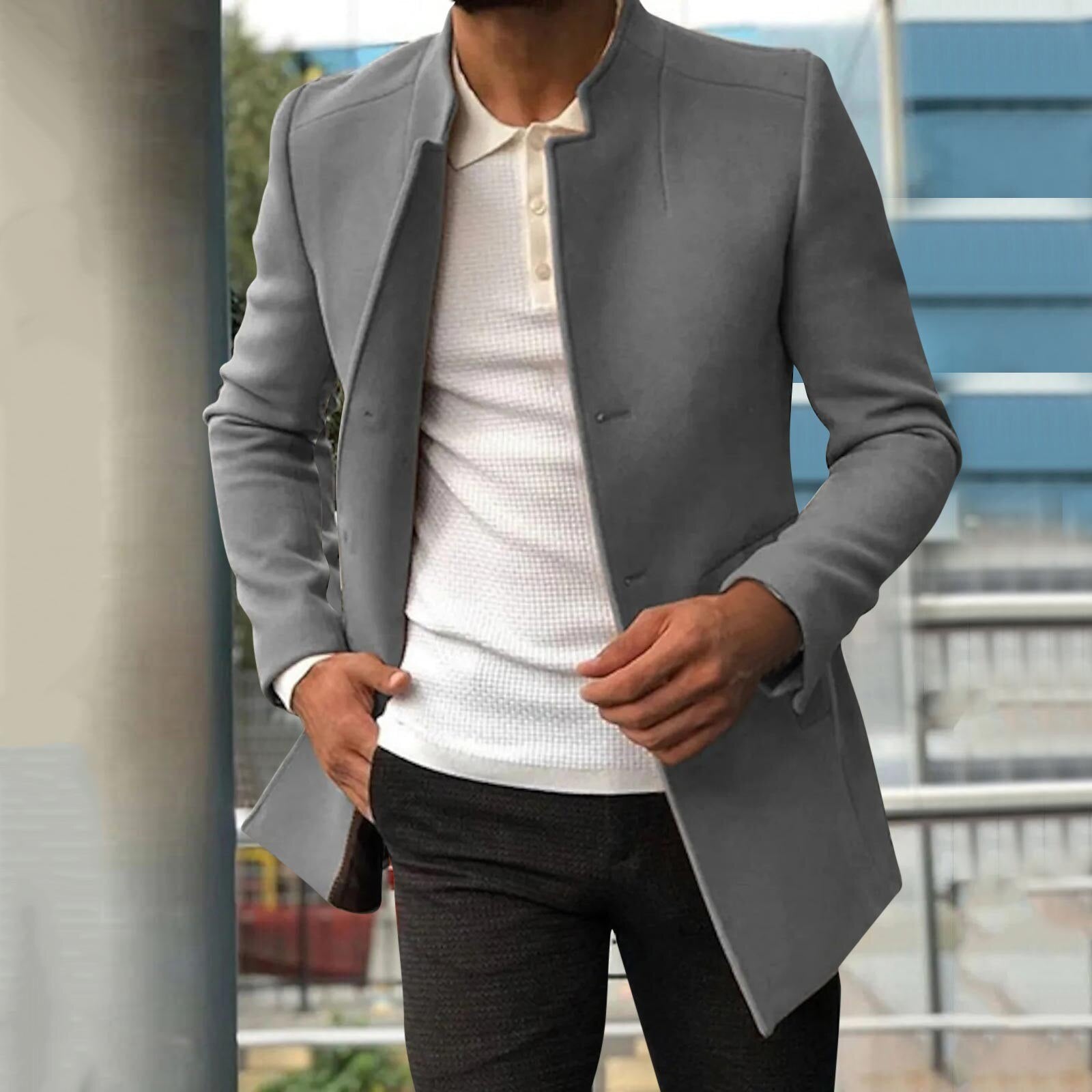 Logan - Stilvolle Braune Herrenjacke