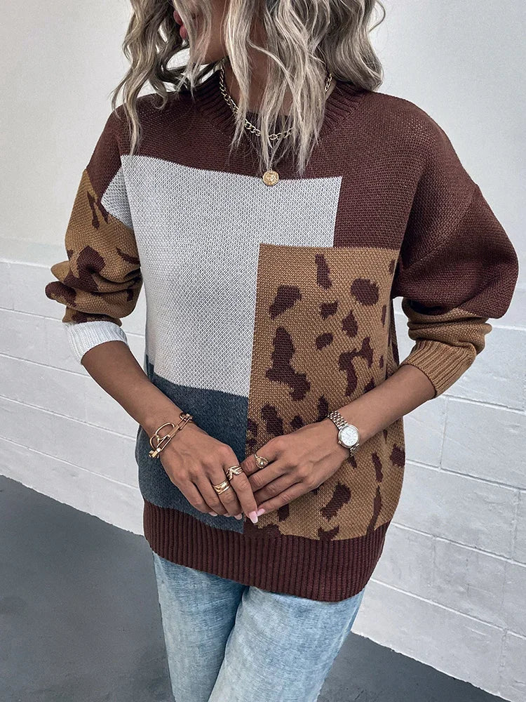 Vintage Leo Pullover Schwarz - Mila