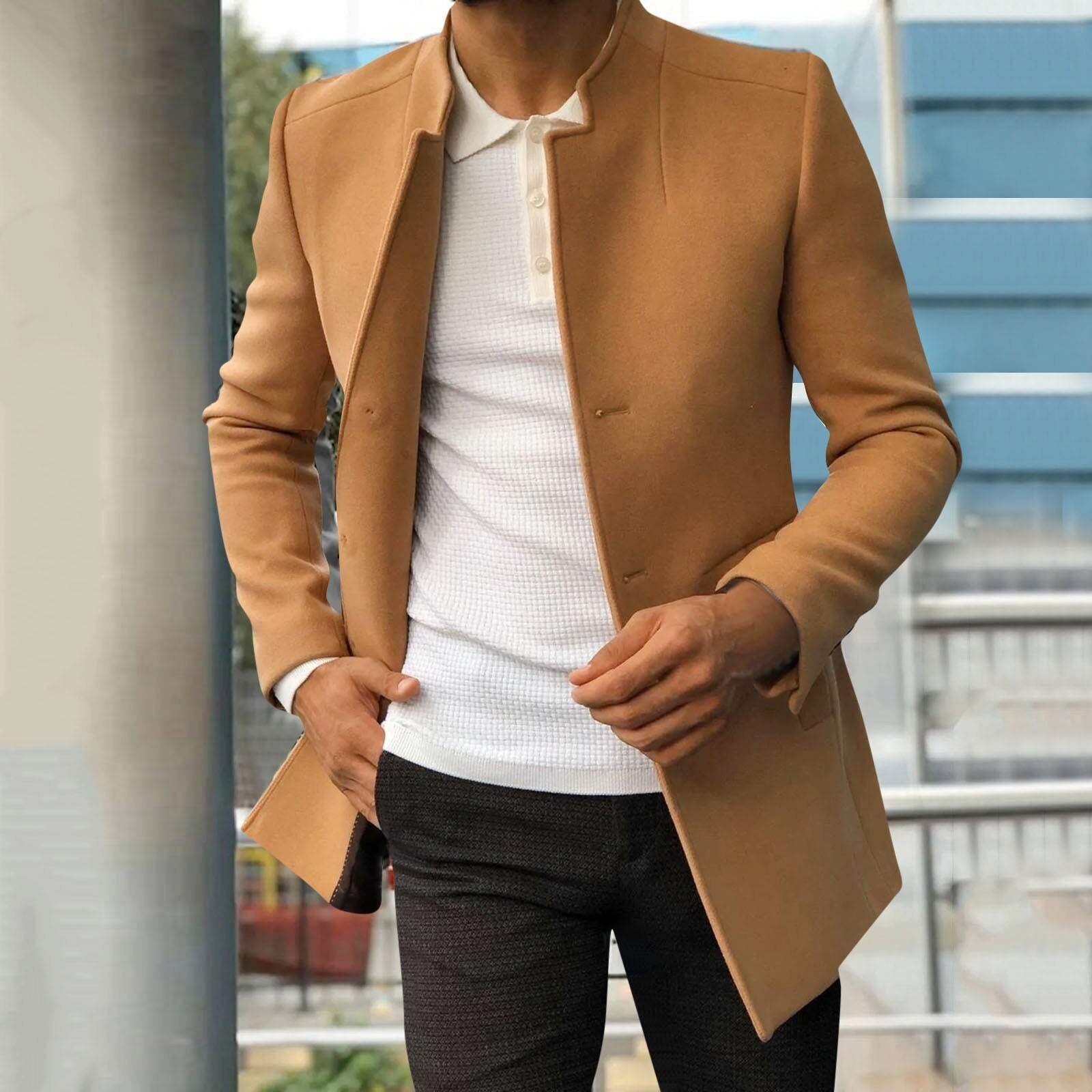 Logan - Stilvolle Braune Herrenjacke