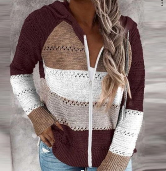 V-Ausschnitt Pullover – Emma Khaki