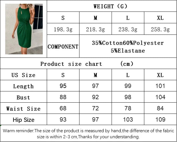 Grünes Boho-Kleid - Carroll