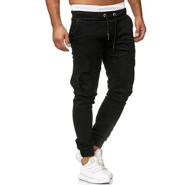 Bruce - Hellgraue Schlanke Jogginghose