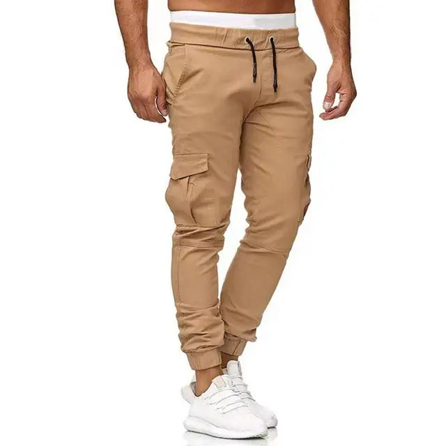 Bruce - Hellgraue Schlanke Jogginghose