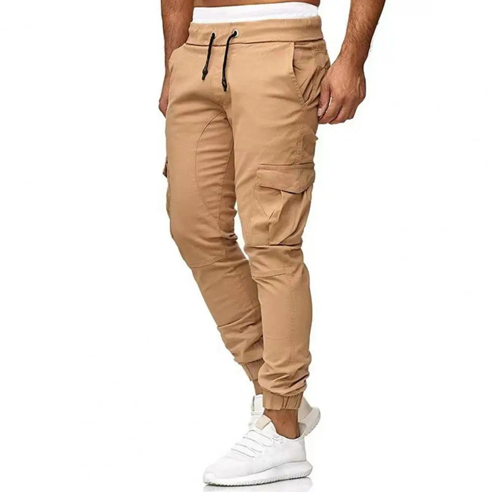 Bruce - Hellgraue Schlanke Jogginghose