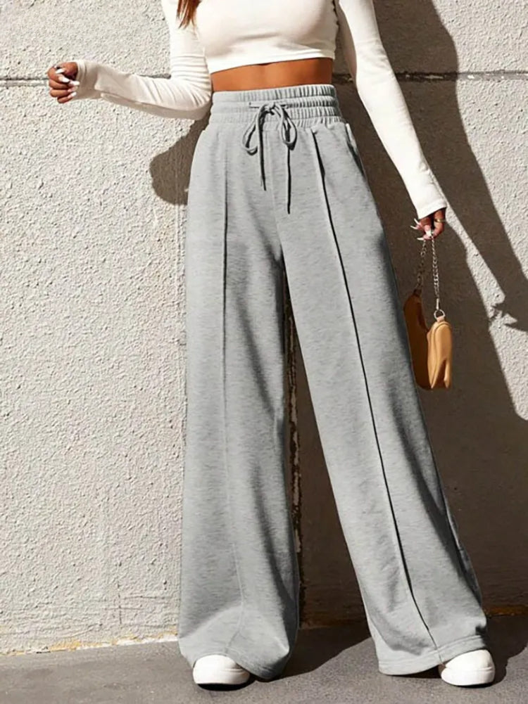 Jameson - Blaue Weite Sweatpants