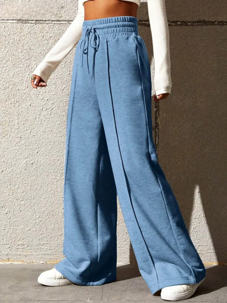 Jameson - Blaue Weite Sweatpants