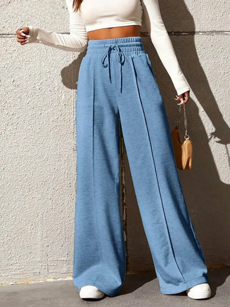 Jameson - Blaue Weite Sweatpants