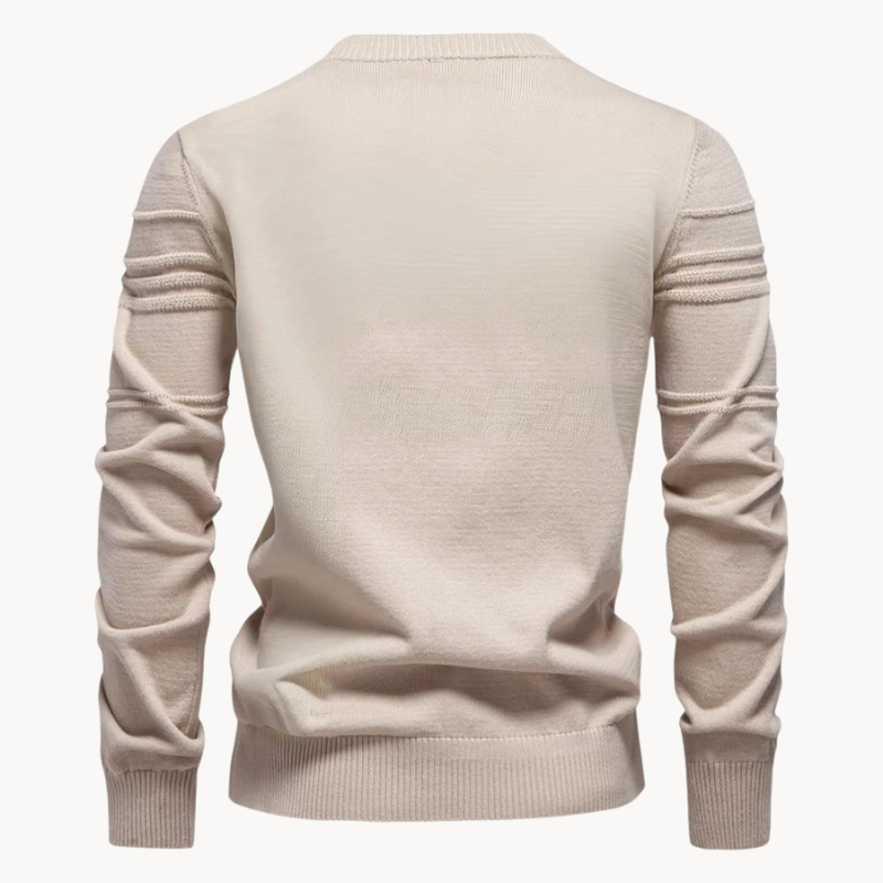 Crewneck Pullover Hellgrau - Emil