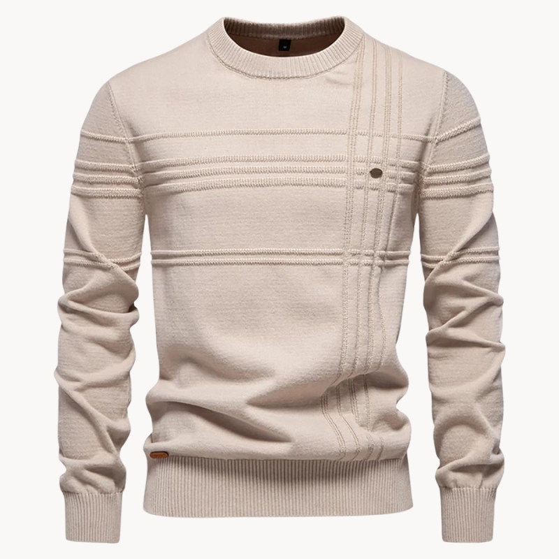 Crewneck Pullover Hellgrau - Emil