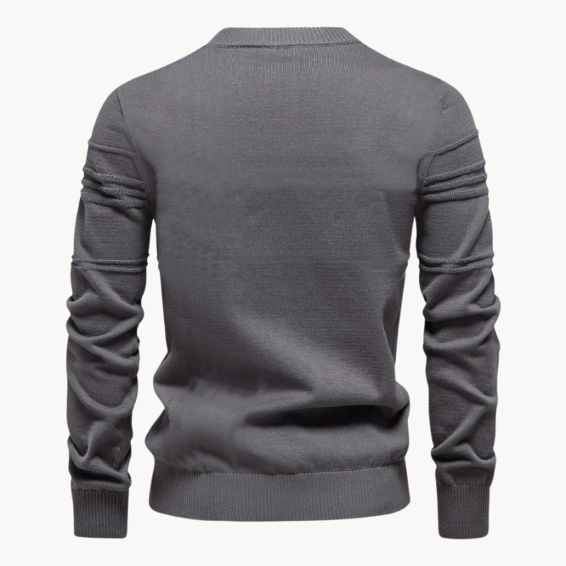 Crewneck Pullover Hellgrau - Emil