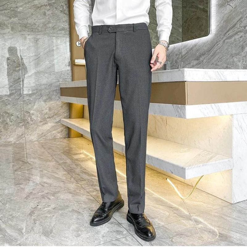 Lucas - Schwarze Herrenhose