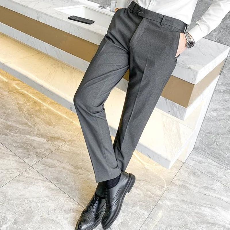Lucas - Schwarze Herrenhose
