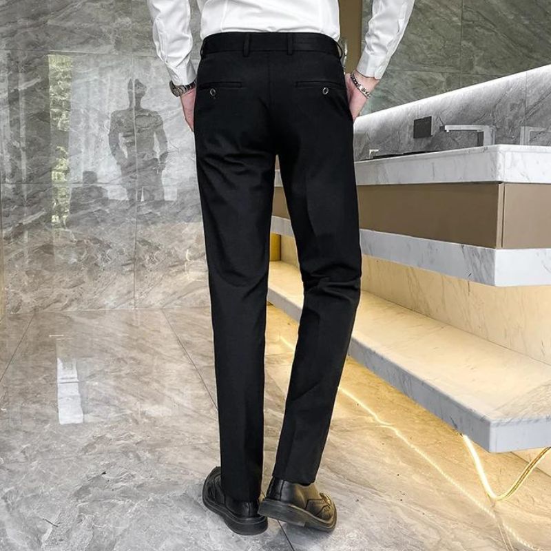 Lucas - Schwarze Herrenhose