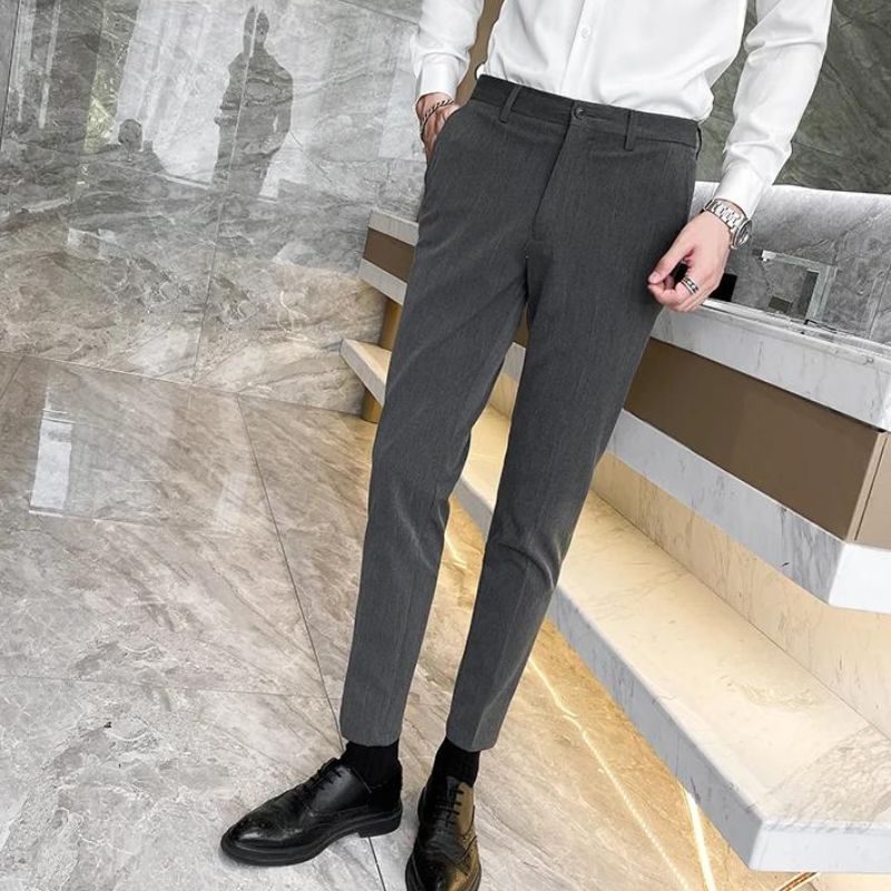 Lucas - Schwarze Herrenhose