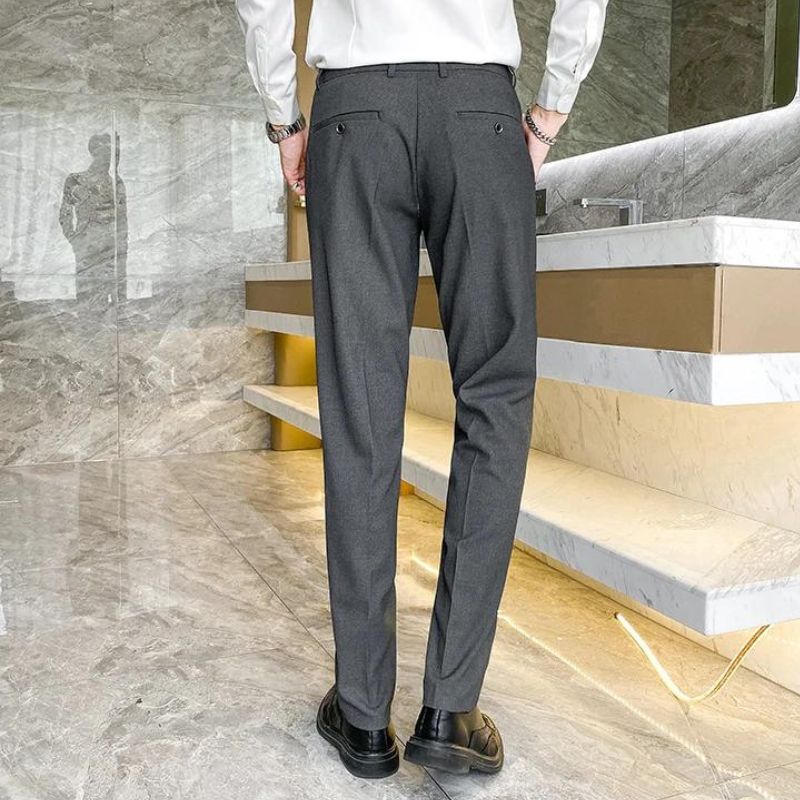 Lucas - Schwarze Herrenhose