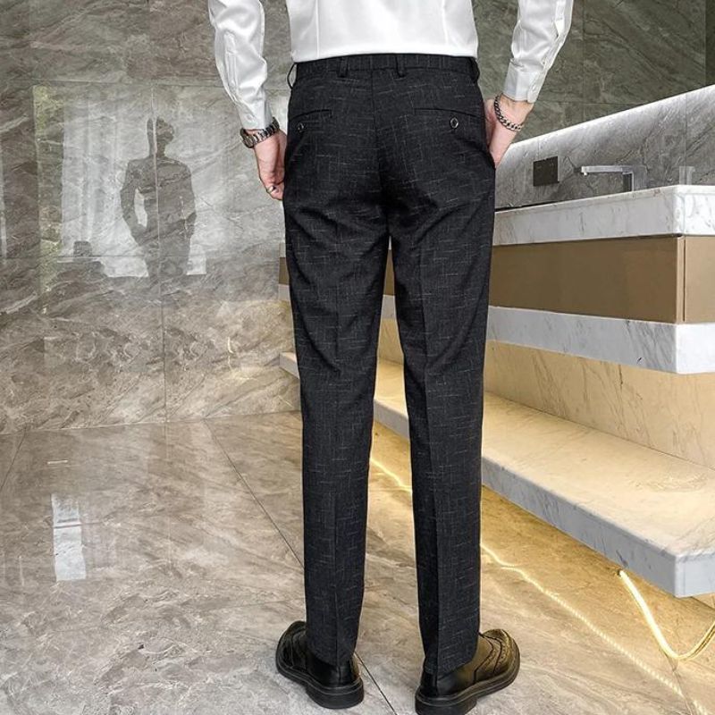 Lucas - Schwarze Herrenhose