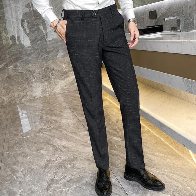 Lucas - Schwarze Herrenhose
