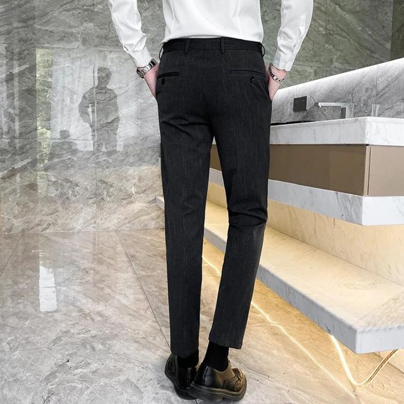 Lucas - Schwarze Herrenhose