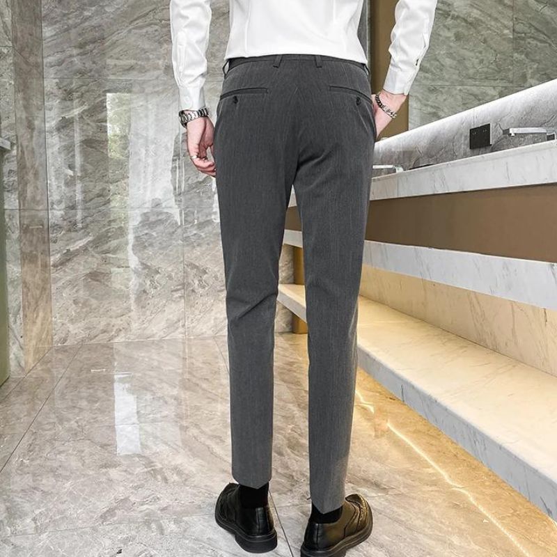 Lucas - Schwarze Herrenhose