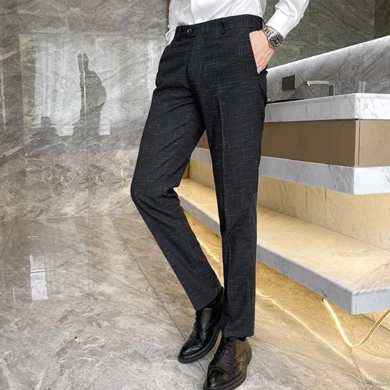 Lucas - Schwarze Herrenhose